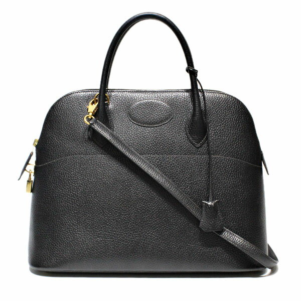 乐天商城 - エルメス HERMES ボリード35 アルデンヌ ブラック 〇Y刻印 1995年製 ゴールド金具 2WAY ハンドバッグ ショルダーバッグ レディース 中古 正規品 レザー 黒 ブランドバッグ 人気 定番 フォーマル カジュアル 斜め掛け 肩掛け 通勤