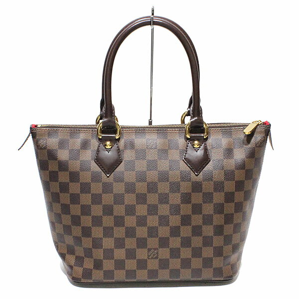 ルイヴィトン LOUIS VUITTON ダミエ サレヤPM ハンドバッグ N51183 廃番モデル レディース 女性 誕生日 プレゼント ブランド 人気 20代 30代 40代