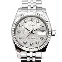 ロレックス ROLEX デイトジャスト 179174G M番 SS/WG シルバーホリコンピューター文字盤 レディース腕時計 自動巻き DATEJUST 26mm ホワイトゴールド750 高級 女性 彼女 プレゼント 20代 30代 40代 50代