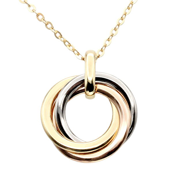 カルティエ Cartier トリニティ ネックレス MM スモールモデル B7224817 38cm ...