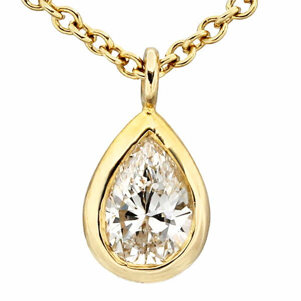 美品ティファニーダイヤモンドバイザヤード　イエローゴールド　エルサペレッティ Diamonds By The Yard ティファニー バイザヤード ネックレス