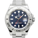 ロレックス ROLEX ヨットマスター ロレジウム 116622 ブルー文字盤 ランダム SS/プラチナ メンズ腕時計 自動巻き YACHT-MASTER 40mm 生..