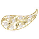 ミキモト MIKIMOTO アコヤ真珠 ダイヤモンド ブローチ P6.0mm~7.5mm珠 K18YG イエローゴールド750 19.5g パール 宝石 ジュエリー アクセサリー パーティー おしゃれ ファッション 女性 レディース 誕生石 6月 誕生日 バースデー プレゼント ブランド