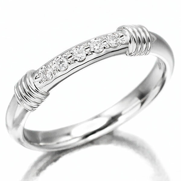 新品仕上げ済み ディオール Dior 5Pダイヤモンド プラチナ リング 10.5号 D0.401ct Pt950 Ring 指輪 宝石 ジュエリー アクセサリー レディース 女性 ファッション おしゃれ 誕生石 4月 誕生日 バースデー プレゼント ブランド