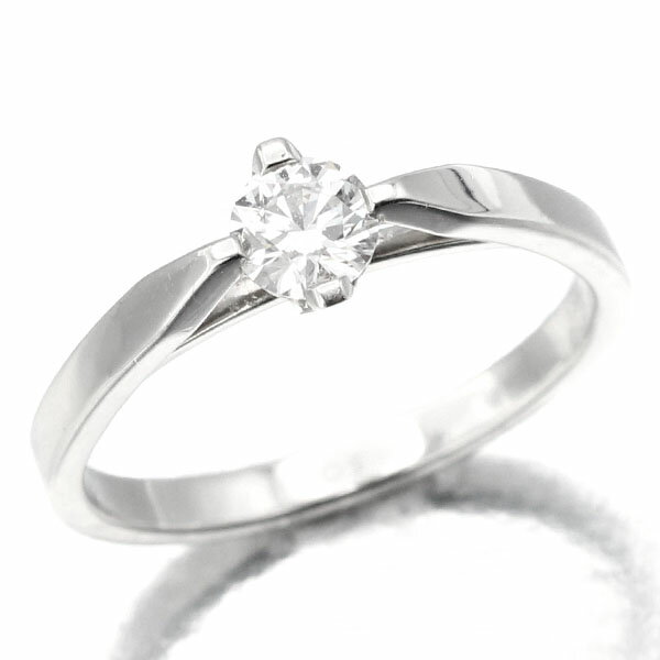 乐天商城 - ヴァンクリーフアーペル VanCleef&Arpels ダイヤモンド リング #50 3.4g レディース 中古 指輪 ジュエリー アクセサリー 宝石 シンプル 日常使い ギフト プレゼント 贈り物 記念日 誕生日 重ね付け 人気 高級感 上品 PT950