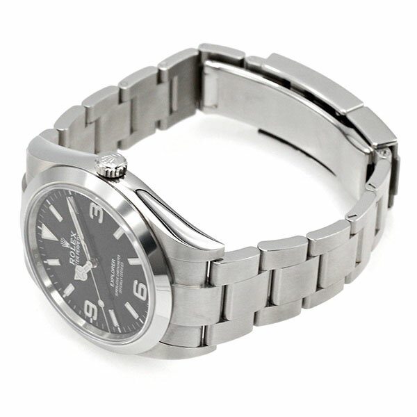 ロレックス ROLEX エクスプローラーI 後期モデル ランダム 214270 ブラック文字盤 SS メンズ腕時計 自動巻き EXPLORER 39mm ウォッチ watch 男性 ビジネスマン 通勤 日常使い スポーツモデル 誕生日 バースデー プレゼント ブランド