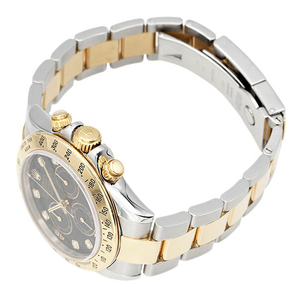 ロレックス ROLEX コスモグラフ デイトナ 116523G SS YG 8Pダイヤモンド ブラック文字盤 自動巻き 40mm marutaki-10059701 質・丸滝 サンプル画像2