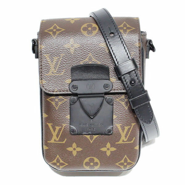 Rakuten - ルイ・ヴィトン LOUIS VUITTON モノグラム・マカサー Sロック ヴェルティカル・ウェアラブル ウォレット M81522 ショルダーバッグ レディース ユニセックス 中古 クロスボディ 斜め掛け バッグ 鞄 ブランド 人気 定番 コンパクト