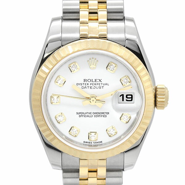 ■ 商品詳細 ■ ○ブランド：ROLEX ○型番：179173G ○タイプ：レディース ○素材：SS/YG ○商品管理番号：45464 ※日差はタイムグラファー計測-6秒程度 ○ランダム番：2010年以降 ○ケース：約26mm ○腕まわり：...