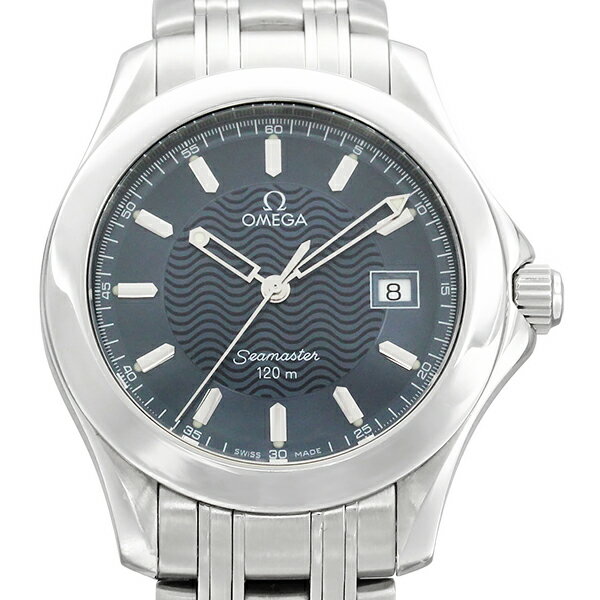 乐天商城 - オメガ OMEGA シーマスター 120M 2511.81 ブルー文字盤 SS メンズ腕時計 クォーツ 36mm 中古 Seamaster ステンレススチール 人気 定番 ビジネス カジュアル 誕生日 プレゼント ブランド