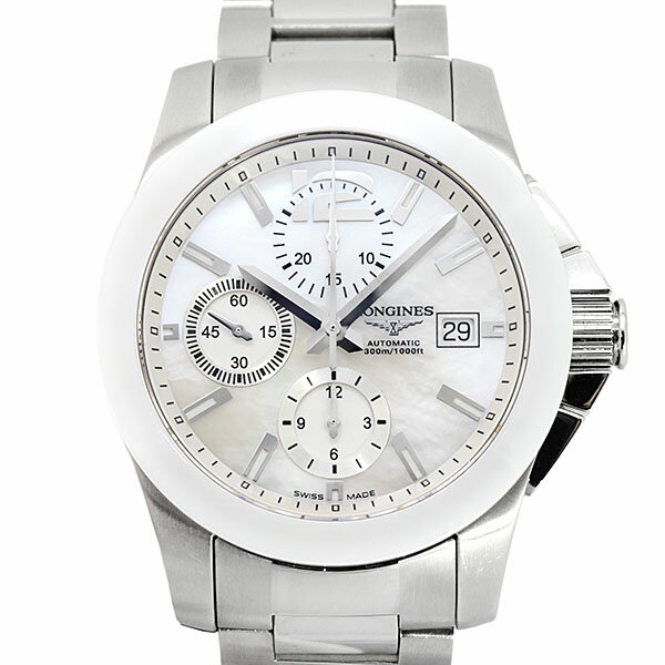 󥸥 LONGINES 󥯥 Υ L3.661.4 ʸ SS/ߥå ӻ ư 41mm ƥ쥹 å  ֥   » 奢 ޯ ե  20 30 40 50