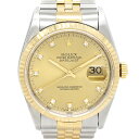 bNX ROLEX fCgWXg 16233G S 10P_C SS/YG Vp Yrv  DATEJUST 36mm CG[S[h750 _Ch j am uh  20 30 40 50