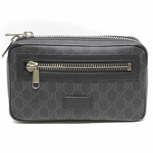 グッチ GUCCI ソフト GGスプリーム ウエストバッグ ボディバッグ 474293 ブラック メンズ レディース ユニセックス デート 普段使い カジュアル 誕生日 バースデー プレゼント ブランド