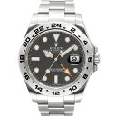 ロレックス ROLEX エクスプローラーII 黒文字盤 216570 ランダム番 SS メンズ腕時計 自動巻き EXPLORER 42mm 紳士 ビジネスマン プレゼント 20代 30代 40代 50代