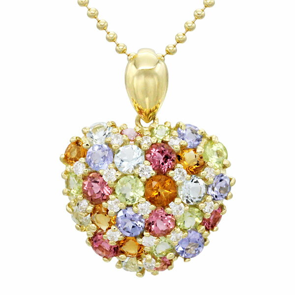 D'ORLAN ドーラン ネックレス ハート グリーン 新品タグ付き D\u0027ORLAN ドーラン ロング ネックレス ハート レッド