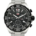 タグホイヤー TAG Heuer フォーミュラ1 クロノグラフ CAZ1010.BA0842 ブラック文字盤 SS メンズ腕時計 クォーツ 43mm Formula1 ステンレススチール デイト ブラックPVD スポーティ ウォッチ ブランド 男性 紳士 誕生日 記念日 プレゼント(2)