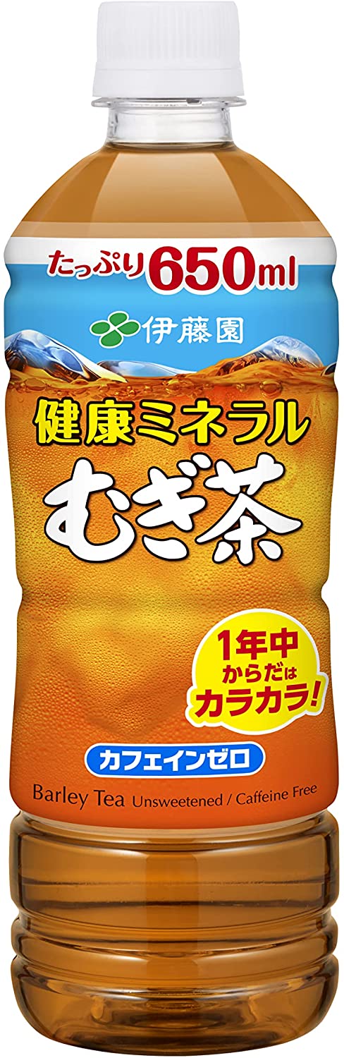 健康ミネラルむぎ茶650ml×24本 伊藤