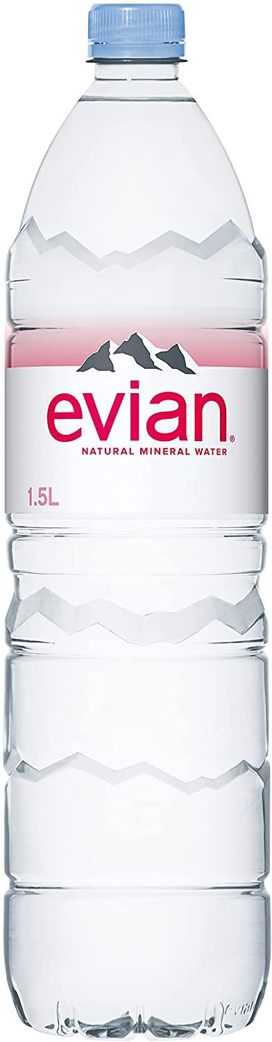 ミネラルウォーター 1.5L エビアン 1.5L×12本 (正規輸入品) 伊藤園 evian ペットボトル 水 ソフトドリンク ナチュラルミネラルウォーター 硬水 フランス産 飲料水 みず 1.5l 1.5リットル 箱買い ローリングストック 備蓄 大量 防災 キャンプ アウトドア 水分補給 熱中症対策