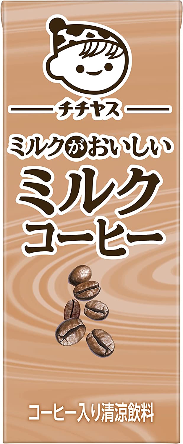 チチヤス ミルクコーヒー 紙パック 200ml×24本×3ケース 伊藤園