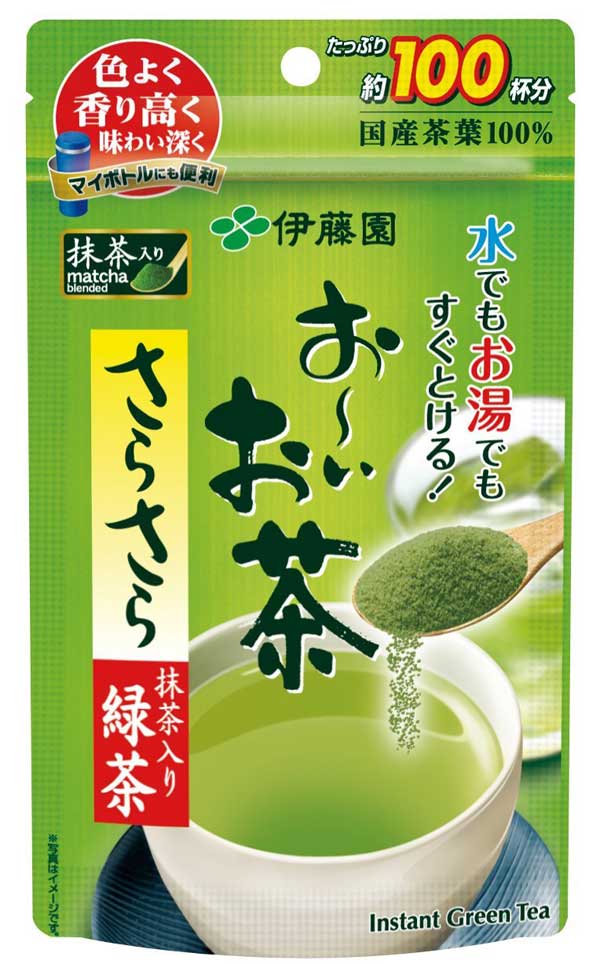 おーいお茶 さらさら抹茶入り緑茶80g×6個 伊藤園