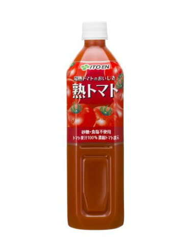 トマトジュース 濃い熟トマト900g×12本【伊藤園】送料無料※北海道・九州・中国・四国・沖縄・離島は送料追加有り