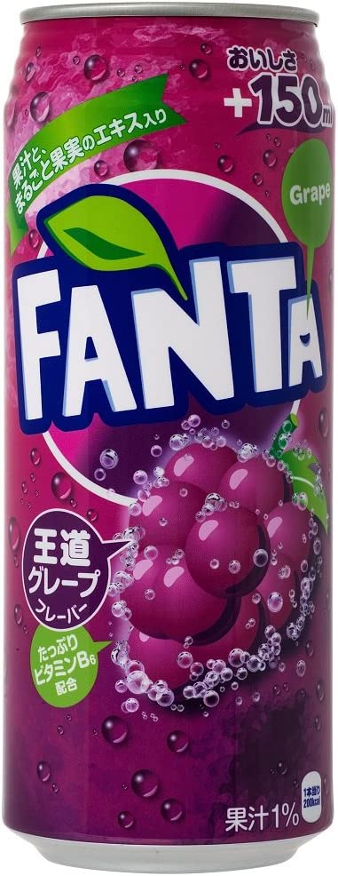 ファンタ グレープ 500ml缶×24本 コカコーラ コカ・コーラ