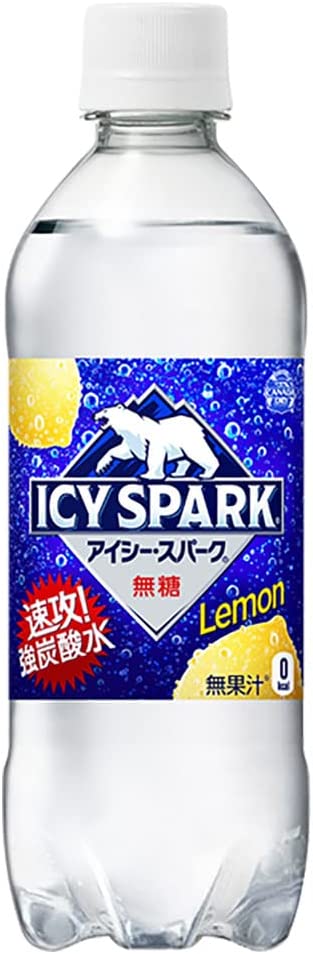 アイシー・スパーク from カナダドライ レモン490mlPET ×24本 コカ・コーラ コカ コーラ 送料無料