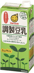 マルサン 調製豆乳 1000ml×6本 パック 1ケース 送料無料