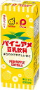 マルサン 豆乳飲料 パインアメ 200ml×24本 パック 1ケース 送料無料