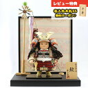 五月人形 幸一光 子供大将飾り 駿 (しゅん) 鎧着 正絹 茜糸威 西陣金襴衝立 鯉幟 平飾り GOKI-5425 2025年 初節句 コンパクト おしゃれ か...