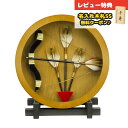 破魔弓 額飾り 5号 壁掛け 額飾り 神武 円形アクリルケース飾り スタンド付き HMF-1214-05-732 ミニサイズ コンパクト おしゃれ インテリア ...