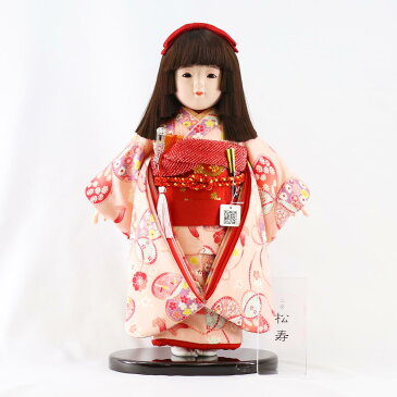 市松人形 松寿 市松人形 松寿作 市松人形 特選友禅 市松 ICMY-BH16008-19G (尺)ひな人形 かわいい