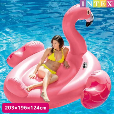 フロート メガフラミンゴアイランド 203×196×124cm SWM-FL-57288INTEX (インテックス) 大型 巨大 特大 ピンク フラミンゴ型 子供用 大人用 【あす楽対応】 etc