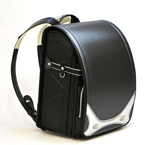 代引不可 くるピタランドセル Kaepa ケイパ ブラック ホワイト 黒 白 ランドセル クリアファイル フラットファイル対応 学習院型 ランドセル 新錠前 くるピタ Photographisme Ch