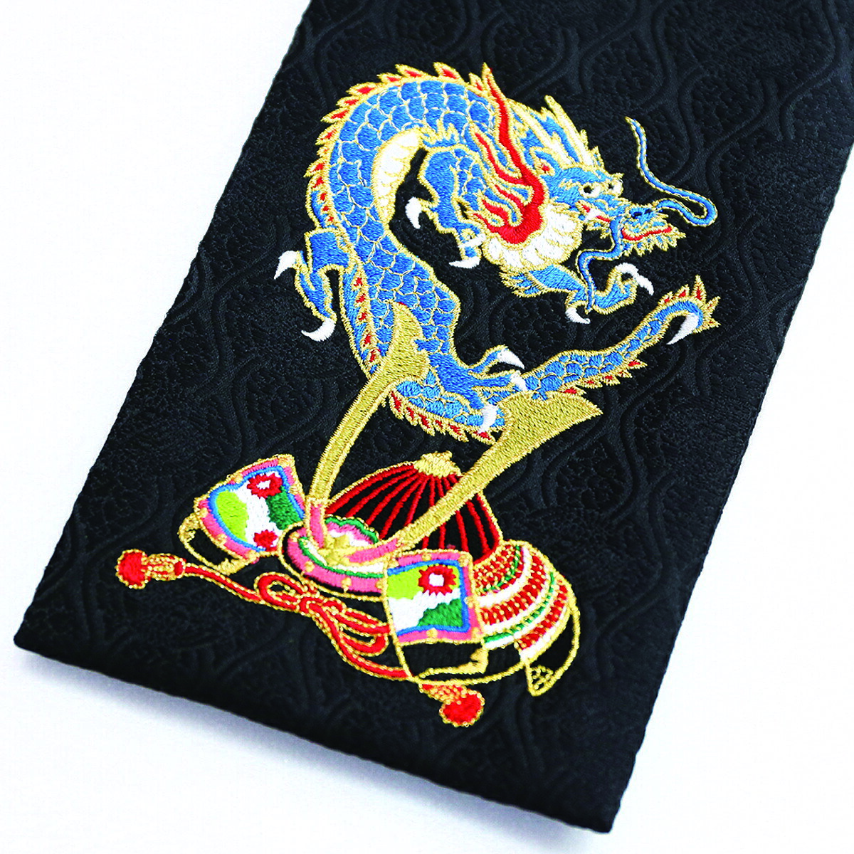 名前旗 刺繍名前旗飾り （小） 青龍兜 金襴生地 [P10]こどもの日 節句 命名旗 座敷...