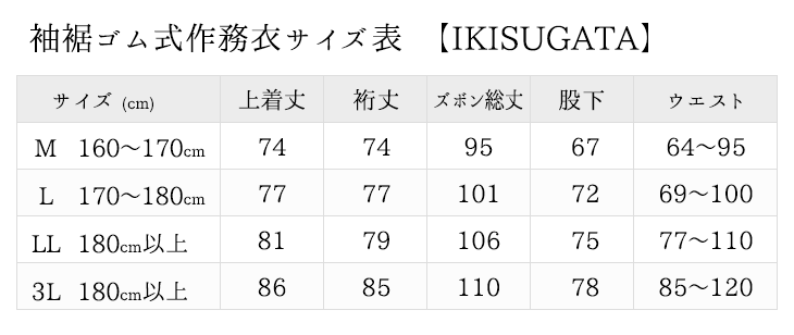 【送料無料】T/C綾織作務衣 袖・裾ゴム式 メンズ 日本製 さむえ 男性 父の日 ギフト くつろぎ着 濃紺 黒 白 M/L/LL 【秋冬】【春】＜IKISUGATA＞【RCP】
