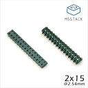 M5Stack M5Stack用2×15ピンヘッダ/ピンソケットセット【M5STACK-BUS-SOCKET】[エムファイブスタック マイコン IoT モジュー...