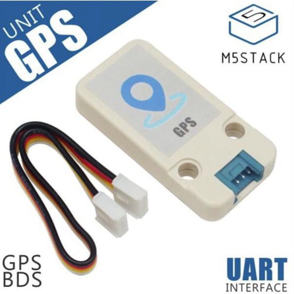 M5Stack M5Stack用GPSユニット【M5STACK-GPS-UNIT】 エムファイブスタック マイコン IoT モジュール 電子工作 自由工作 夏休み