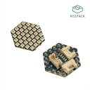 M5Stack M5Stack用NeoPixel互換LED搭載 六角形ユニット【M5STACK-A045】[エムファイブスタック マイコン IoT モジュール 電子工作 自由工作 夏休み]