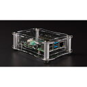 タカチ電機工業 Raspberry Pi 4B専用アクリルケース シングル基板タイプ【RPA-4B-1】[ラズベリーパイ ラズパイ 夏休み 自由研究 自由工作 ...