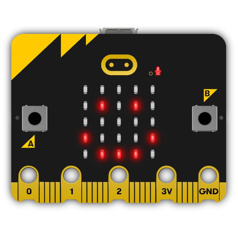 micro:bit v2.2 【MICRO:BIT-V2.2】 [マイクロビット プログラミング 実験 夏休み 自由研究 自由工作 電子工作 小学生 中学生 高校生]