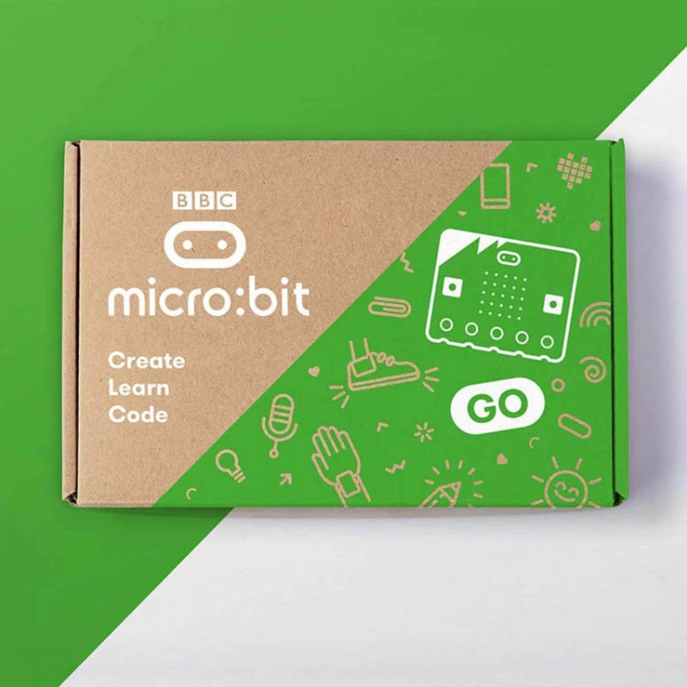 Micro:Bit micro:bit Go v2.2スターターキット 【MICROBITV2.2-SET】 マイクロビット プログラミング 実験 夏休み 自由研究 自由工作 電子工作 小学生 中学生 高校生