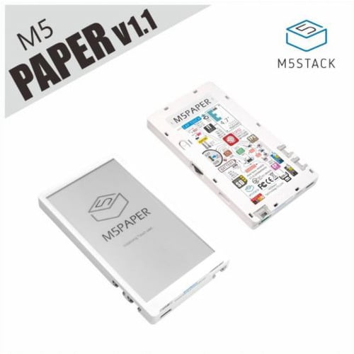 M5Stack M5Paper V1.1【M5STACK-K049-B】[エムファイブスタック マイコン IoT モジュール 電子工作 自由工作]