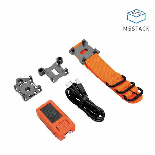 M5Stack M5StickC Plus(腕時計アクセサリー付き)【M5STACK-K016-H】[エムファイブスタック マイコン IoT モジュール 電子工作 自由工作]