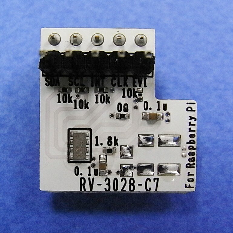 多摩デバイス Raspberry Pi用超低消費電流リアルタイムクロックモジュール基板【RV3028-RASPI】[ラズベリーパイ ラズパイ 夏休み 自由研究 自由工作 電子工作 小学生 中学生 高校生]