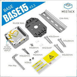 M5Stack Base15 産業用プロト基板モジュールV1.1【M5STACK-K025-B】[エムファイブスタック マイコン IoT モジュール 電子工作 自由工作]