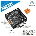 M5Stack M5Stack RS232Fモジュール 13.2(DB9メスコネクタ)【M5STACK-M130】[エムファイブスタック マイコン IoT モジ...