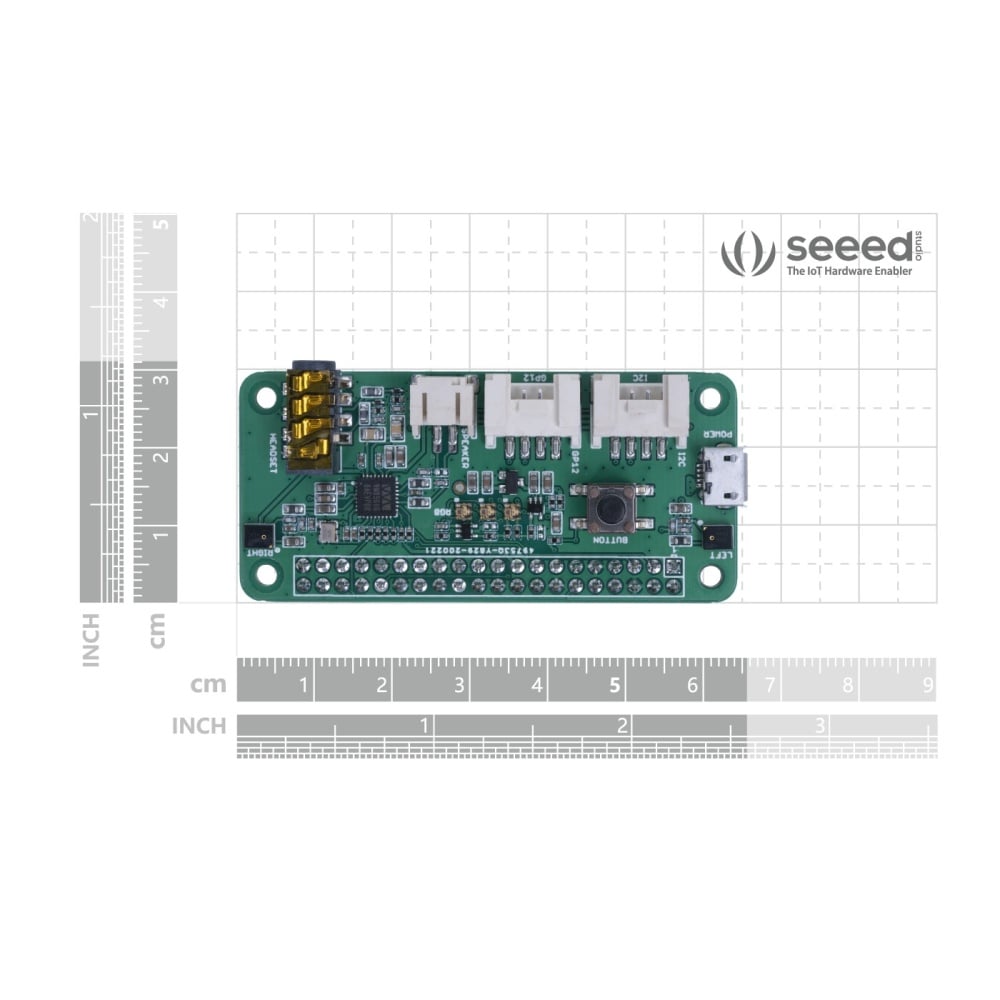 SeeedStudio reSpeaker 2-Mics Pi HAT for Raspberry Pi【107100001】 3
