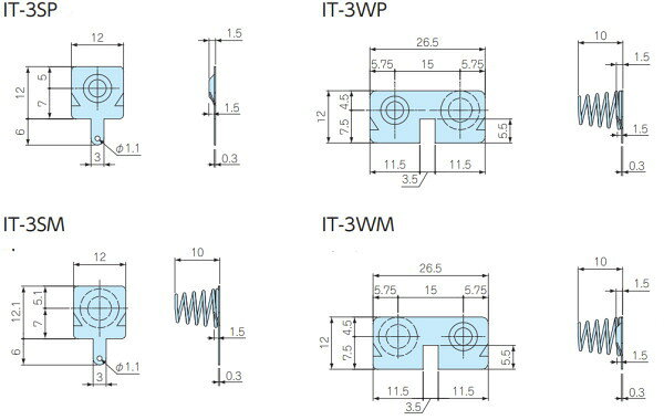 タカチ電機工業 電池端子 IT型 単3:マイナ...の紹介画像2