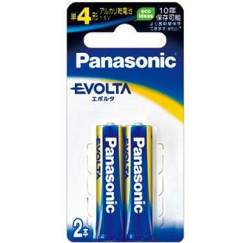 panasonic エボルタ単四形 2本パック 【LR03EJ/2BN】